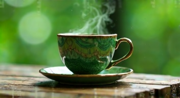 Existenzielle Fragen in der Kaffeetasse
