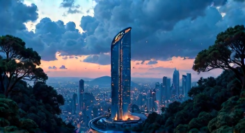 Hochmoderne Wohnwüste: Nürnbergs Neubau von Science-Fiction-Vibes