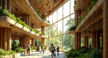 Nachhaltige Baustelle in München: Innovation,. Holz & Aufbruch
