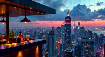 Die Rooftop-Bar: Ein Ausblick auf Höhepunkte und Abstürze