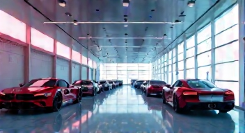 Hochspannung. in der Motorworld: Die Zukunft des Automobils -