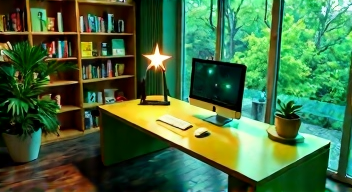 Nachhaltigkeit im Büro mit grünem Flexibilitätstraum