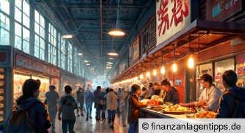 Das Einkaufserlebnis: Food Hall und Gemeinschaftsgefühl Das Einkaufserlebnis: Food Hall und Gemeinschaftsgefühl