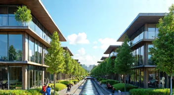 Architektonische Vision für die City Nord (2/10)