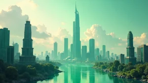 Architekturwettbewerb: Hochhausprojekt, Nachhaltigkeit, Frankfurter Skyline