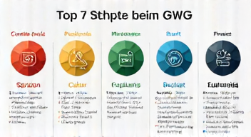 Das sind die Top 7 Schritte beim GWG