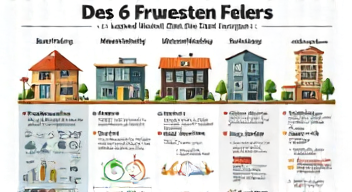 Die 6 häufigsten Fehler bei der Immobilienentwicklung