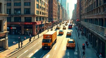 Ein Blick auf die Herausforderungen der urbanen Logistik (2/10)