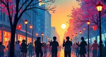 Einfluss der Musik auf das städtische Leben (9/10)