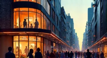 Einfluss des neuen Shopping-Hotspots auf das ALEXA