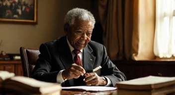 Ich bin Nelson Mandela und reflektiere über gesellschaftliche Auswirkungen (9/10)