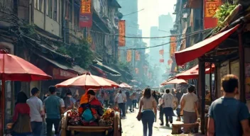 Ich erinnere mich an die lebhaften Straßen der Städte (1/10)