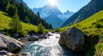 Ich erinnere mich an meine erste Reise in die Alpen (1/10)