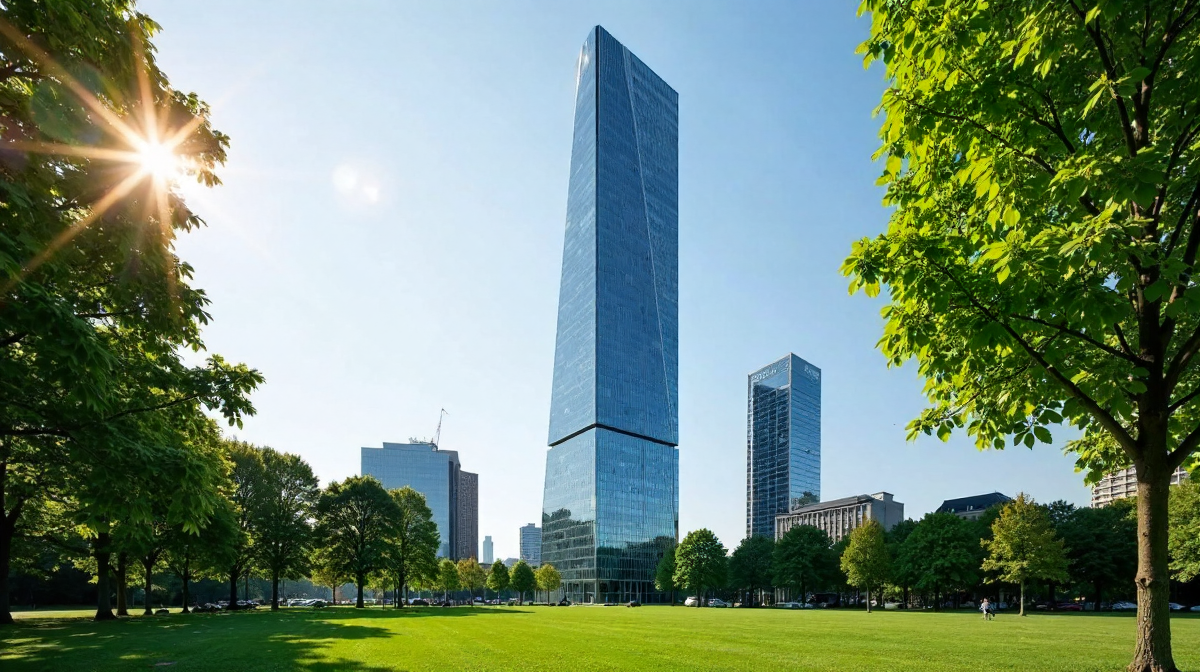 KTower: Zukunftsweisendes Hochhaus, Nachhaltigkeit, Stadtentwicklung in Düsseldorf