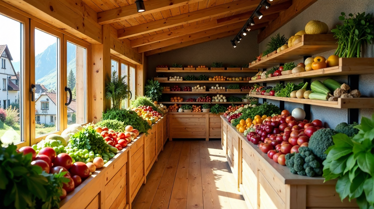 Nachhaltiger Holzbau im Lebensmittelhandel: Chancen, Herausforderungen, Zukunft