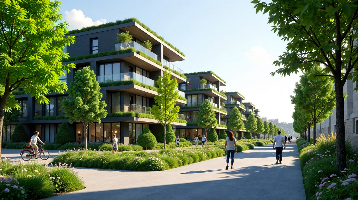 Nachhaltigkeit, Klimafreundlichkeit und innovative Bauweise: Ein Blick auf das Broquartier