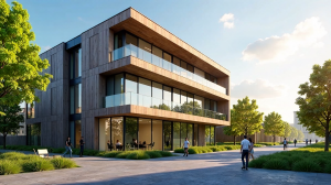 Nordhafen Living & Office: Zukunftsweisende Architektur, Nachhaltigkeit, Urbanität