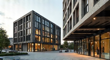 Perspektiven zu modernen Büroprojekten