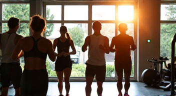 Soziale Interaktion im Fitnessbereich (5/10)