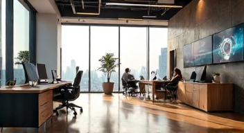 Technologie und moderne Bürogestaltung (4/10)