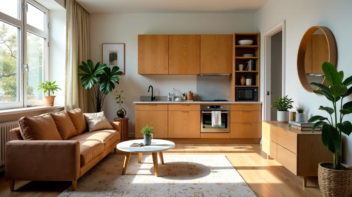 Wohntrends im Wandel: Von großen Wohnungen zu kleinen, effizienten Lebensräumen
