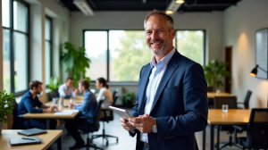 Die Transformation des Arbeitsplatzes: Paul Saville-King, Unispace und Zukunftsstrategien