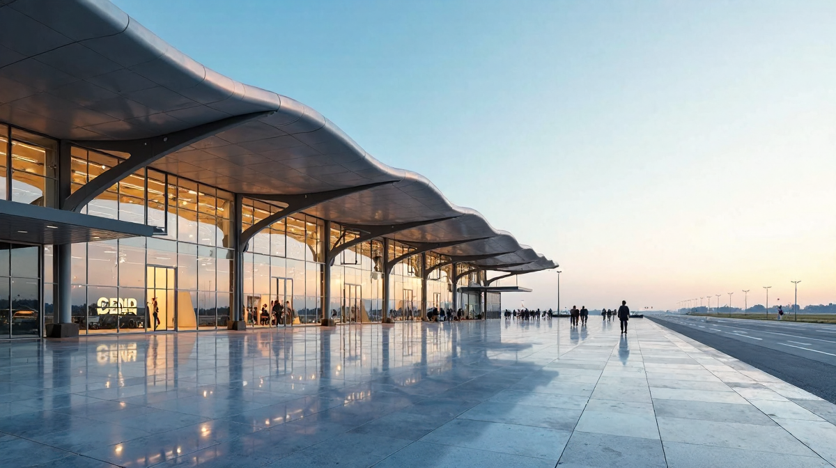 Die Zukunft des Reisens: Flughafen Frankfurt, Terminal 3, Architektur und Innovation