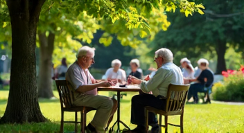 Soziale Aspekte des Lebens im Seniorenpark (6/10)