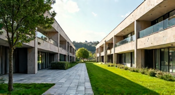 Architektur und Raumgestaltung des Campus (4/10)