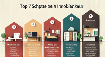Das sind die Top 7 Schritte beim Immobilienkauf