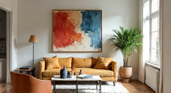 Die Rolle der Kunst im Wohnraum (9/10)