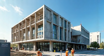 Einblick in die technische Umsetzung des Klinikneubaus (2/10)