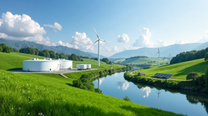 Energiewende durch Wasserstoff: Innovation, Dekarbonisierung, Kraftwerksbau