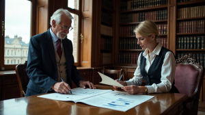 Historische Genies und Experten: Finanzstrategien, Immobilienmarkt, Anleihebedingungen