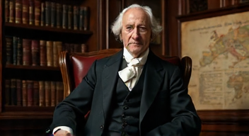 Ich bin Adam Smith, schottischer Ökonom und Philosoph