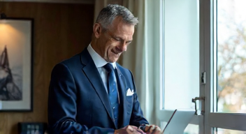 Ich bin Dr. Detlev Roth (Finanzexperte, 45 Jahre)