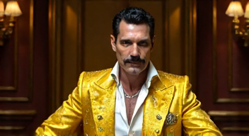 Ich bin Freddie Mercury, Sänger, und reflektiere über die kulturelle Bedeutung von Gold (10/10)