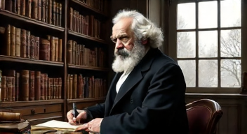 Ich bin Karl Marx, Sozialwissenschaftler und Kritiker des Kapitalismus »