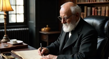 Ich bin Sigmund Freud (Vater der Psychoanalyse, 1856-1939) (7/10)