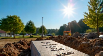 Ich erinnere mich an die Grundsteinlegung von Marlene 21