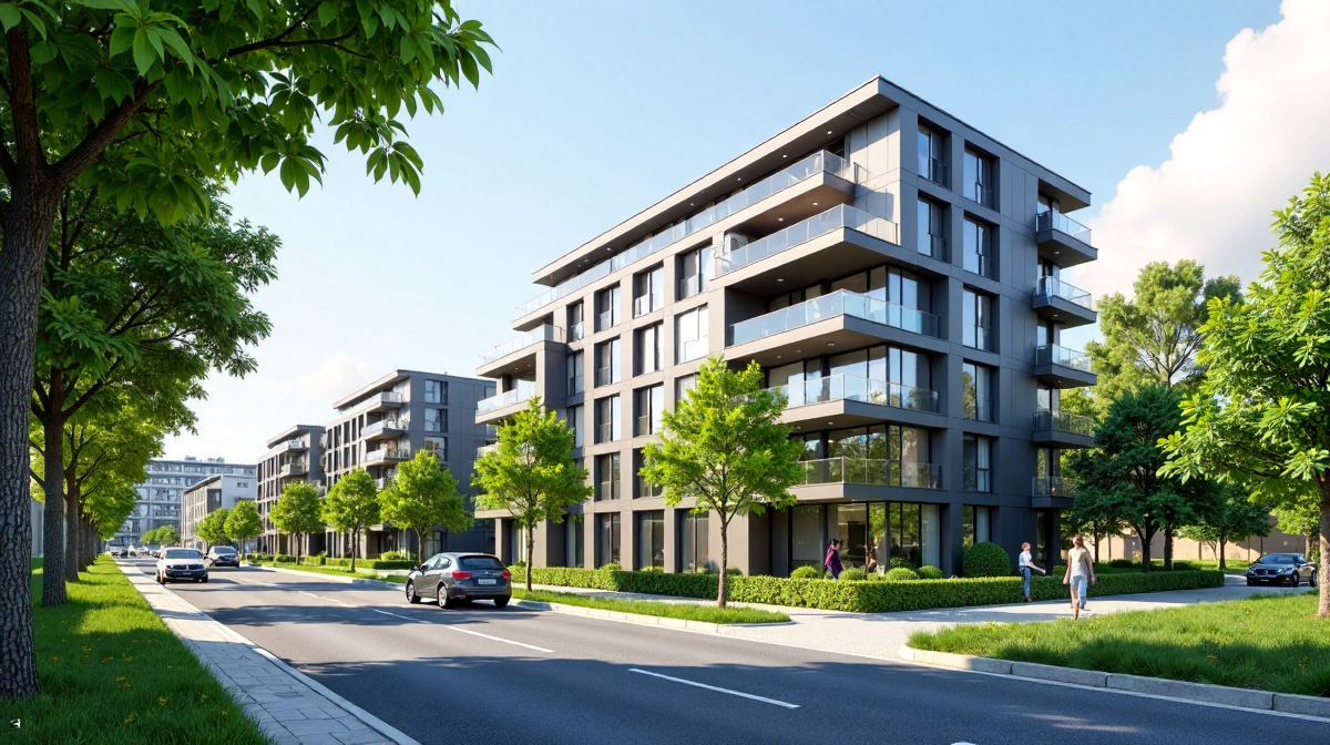 Immobilienverkauf, Bauvorhaben, rbb: Die Zukunft am Kaiserdamm in Berlin