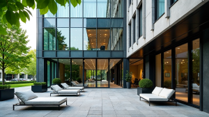 J.P. Morgan und die Maximilianhfe: Expansion, Architektur, Vermietung