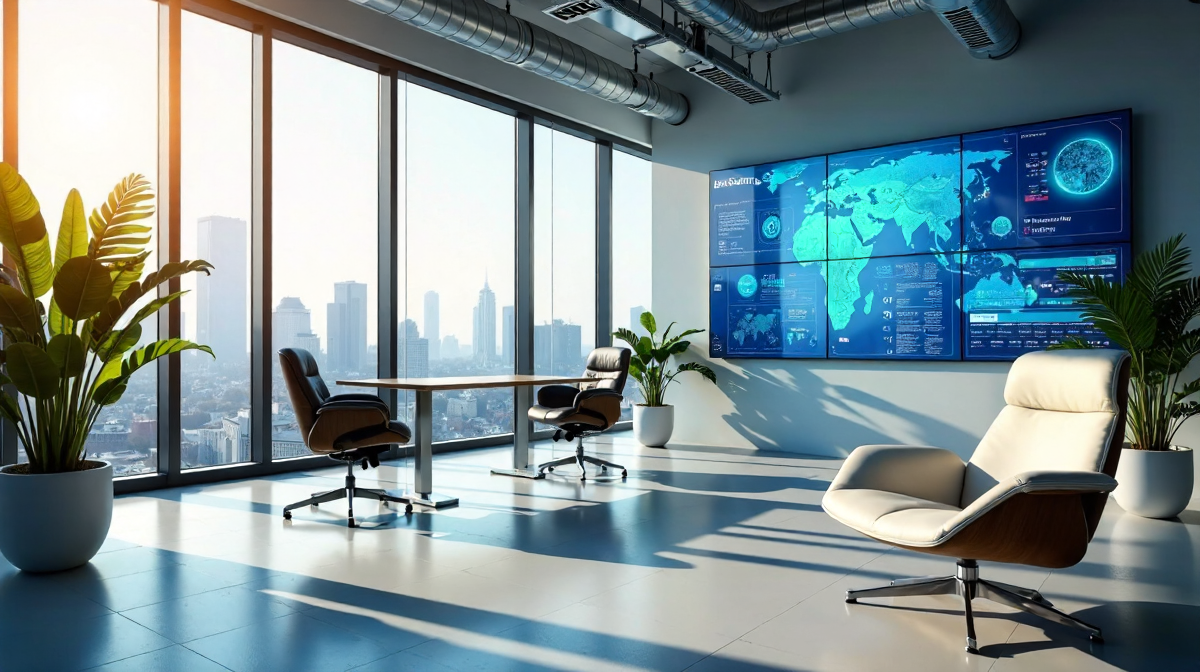 Künstliche Intelligenz, Büroräume und Polarisierung: Ein Zukunftsbild