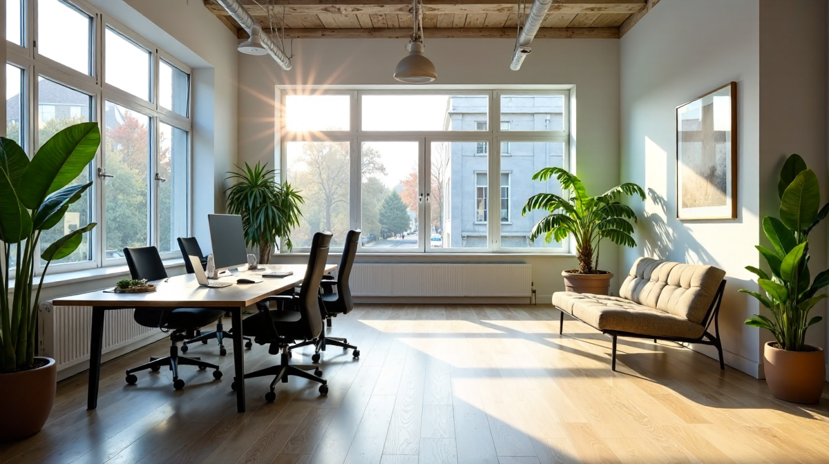 Modernes Arbeiten im Meandris: Innovation, Raumgestaltung, New Work