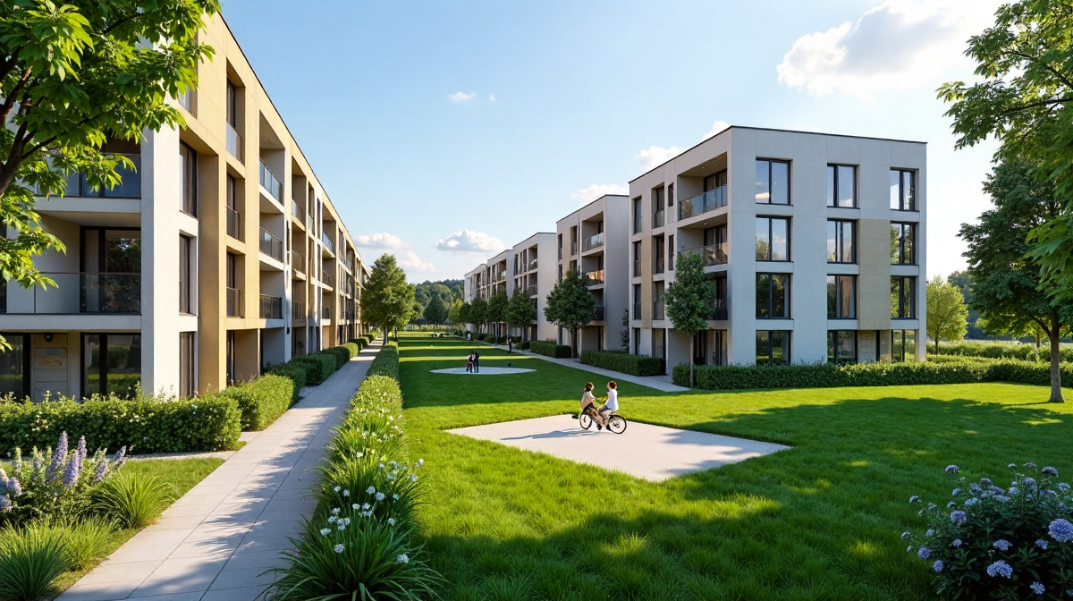 Münchens Parkside Lerchenauer Feld: Bau, Wohnraum und urbane Entwicklung