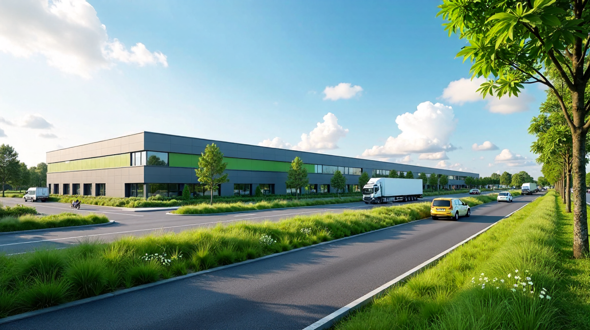 Nachhaltige Transformation: Logistik, Gewerbepark, Leipzigs Zukunft