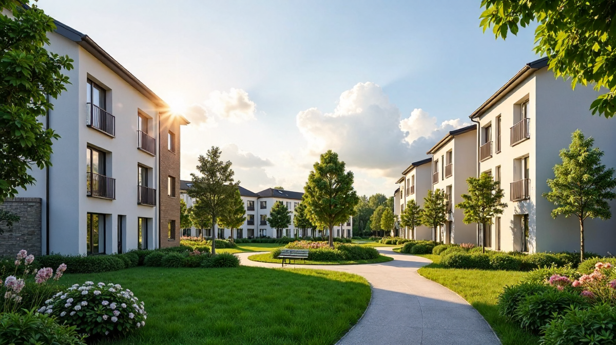 Neubaugebiet LUMEN: Zukunftsorientiertes Wohnen, Nachhaltigkeit, Lebensqualität