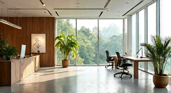 Perspektiven zu modernen Büroflächen