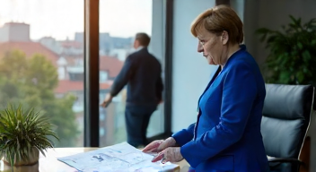 Politische Maßnahmen durch Angela Merkel (8/10)