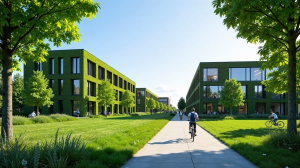 Revolution im Gewerbepark: Nachhaltigkeit, Flexibilität und urbane Anbindung